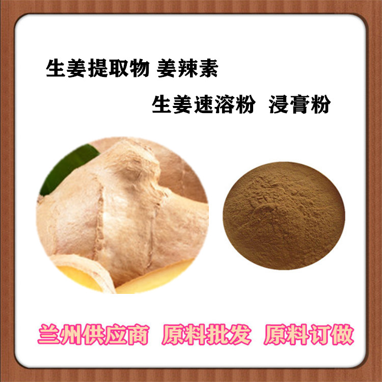 生姜粉 生姜提取物10:1 喷雾干燥 生姜浸膏 浓缩汁 可发样 沃特莱斯供应