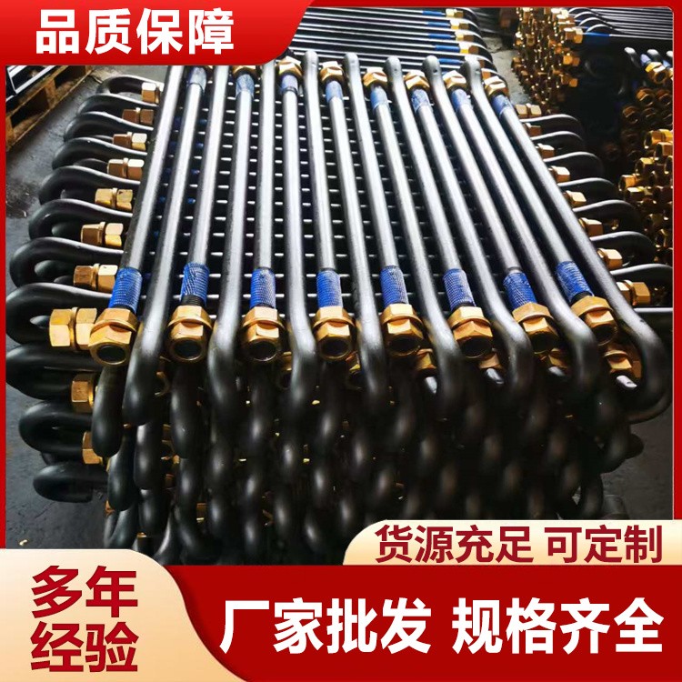 塔吊预埋螺栓 标准规格齐全 浇筑预埋牢固适配各类塔吊设备