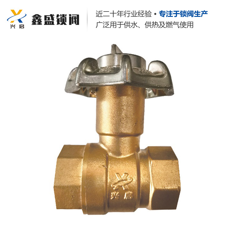 暖气智能锁闭阀 暖气入户锁闭阀   地暖锁闭阀   丹东鑫盛锁阀
