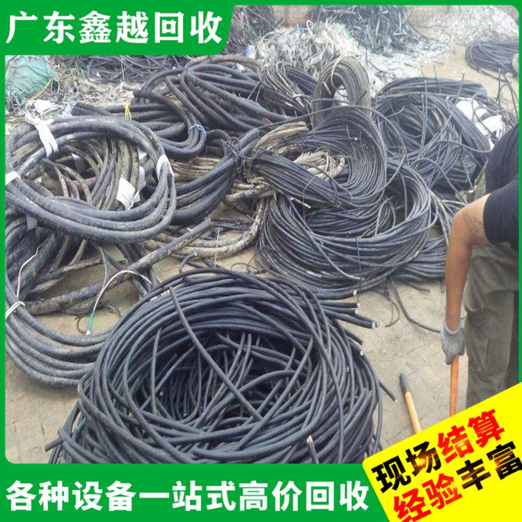 旧电缆线回收 持证上岗 食品厂设备回 收 放心环保