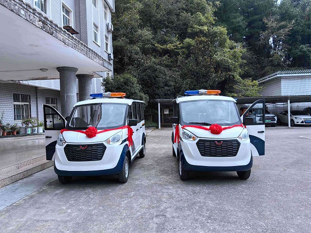 大理五菱M100电动巡逻车，监狱医院巡逻 景区巡逻 三年质保 五菱巡逻电瓶车