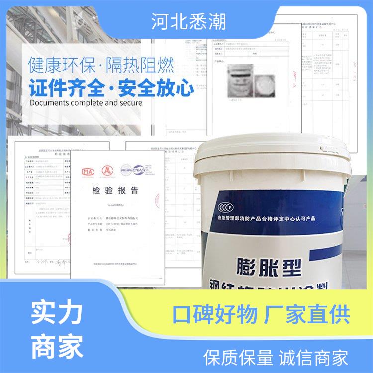 悉潮 室外钢结构防火涂料 石膏基 包装规格25kg 耐候适应性强