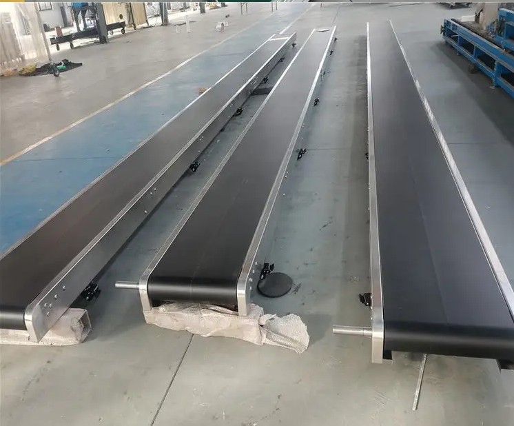 工车间生产输送线摇控控制自动输送流水线双向传送90度双层转弯皮带机