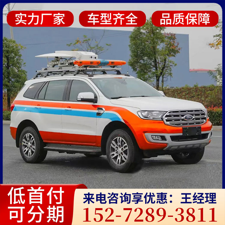 国六汽油四驱应急指挥车 内部安装电源系统 单兵系统 通讯监控系统
