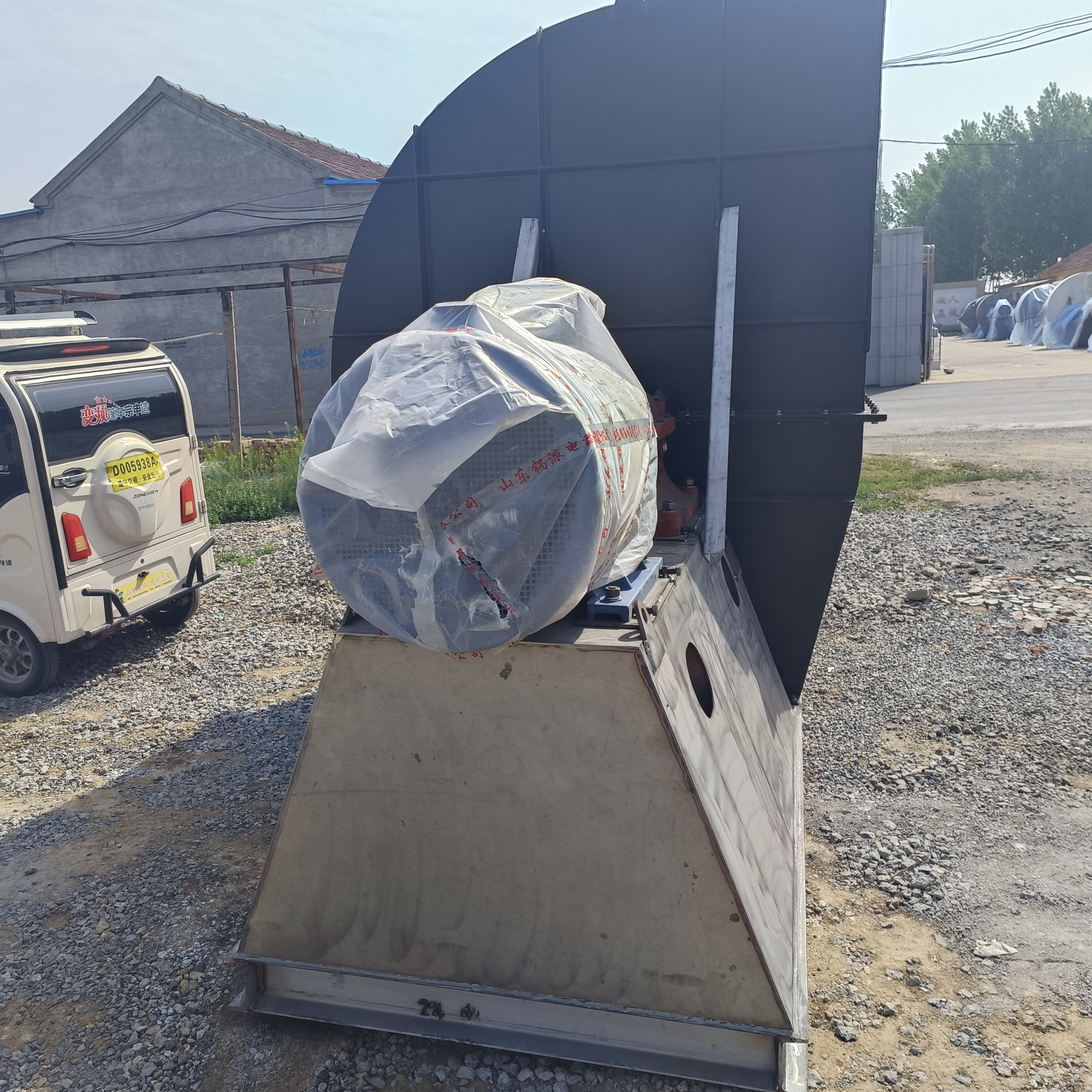 离心风机工业尾气风机耐腐蚀耐盐酸气体钢衬塑PE离心风机