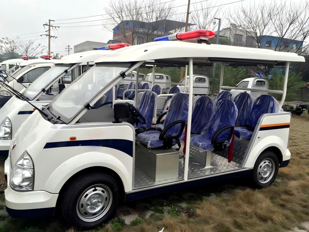 五菱威威系列8座电动巡逻车   全地形安防巡护    校园景区社区商用