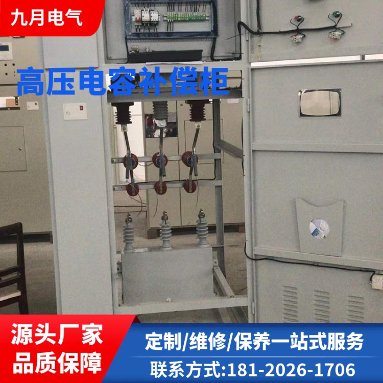 大型矿山专用高压无功补偿柜 耐冲击 高可靠性 厂家定制