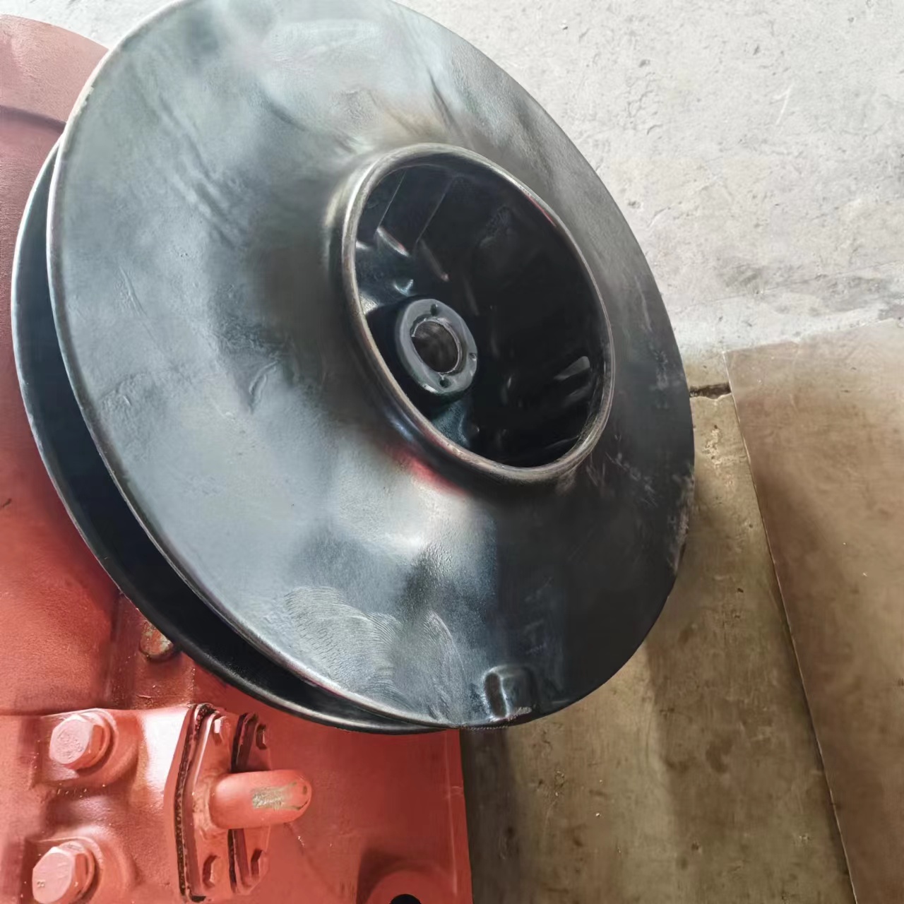 钢衬塑钢衬丁腈橡胶风机定制生产大风量耐腐蚀耐磨离心风机