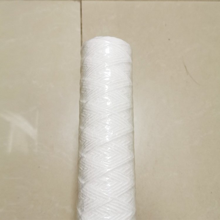 源腾环保20寸线绕滤芯 保安过滤器印刷线路板处理PP棉缠绕式滤芯