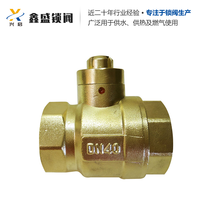 双向黄铜磁性锁闭阀  国标 厂家可大量批发