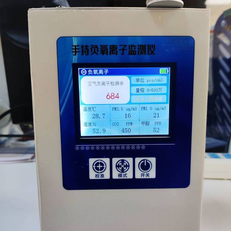 便携式负氧离子检测仪 数显 温湿度 PM2.5 二氧化碳 DF-FYL 东方鑫鸿