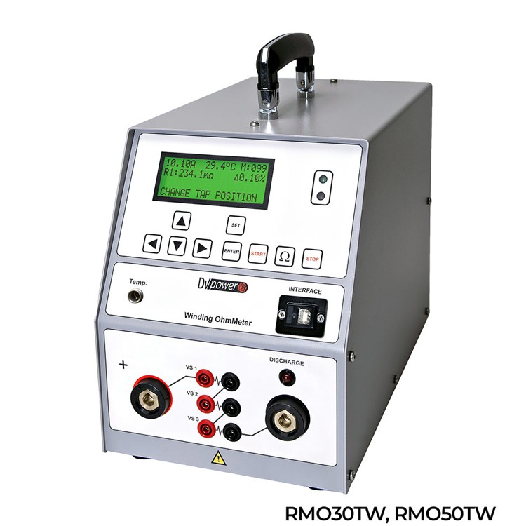 瑞典DV POWER RMO10TW/20TW/30TW变压器直流电阻测试仪