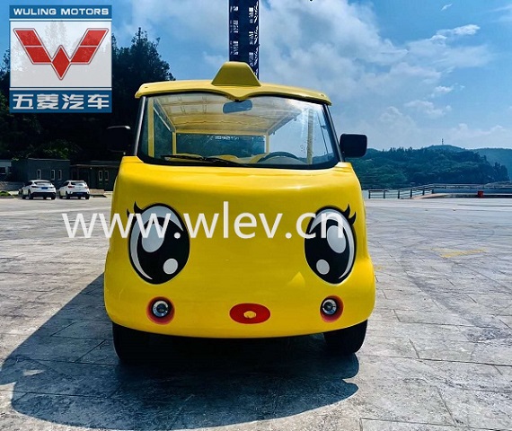 丽江五菱观光车卡通萌宠造型之小金鱼，厂家销售，钣金车身磕碰易修补，适用于旅游景区，公园