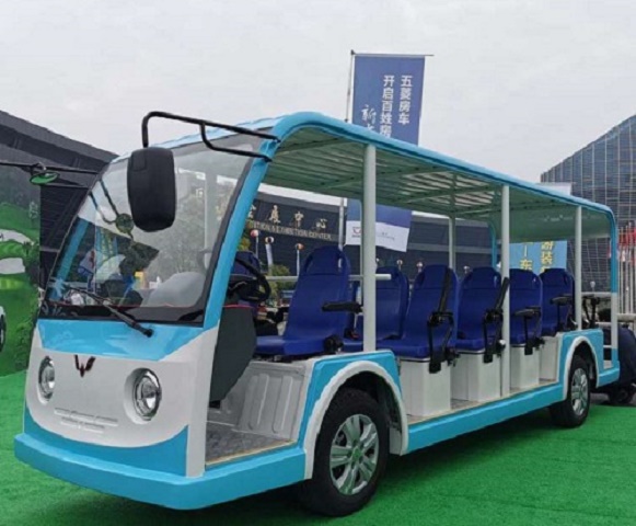 五菱昭通14座电动观光车游览车 景区观光车 实力厂家 五菱制造